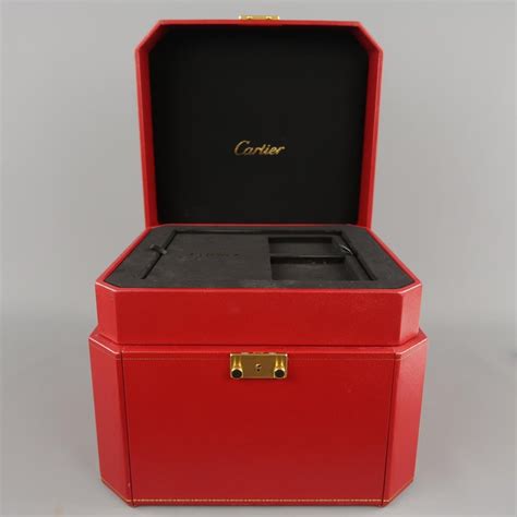 red box cartier|vintage cartier ring box.